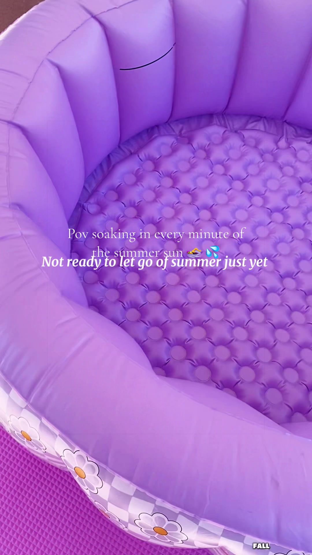 TikTok post by @mari_rodz26 for SLOOSH. Caption reads: #Sloosh #Pool Our family Enjoys our inflatable....