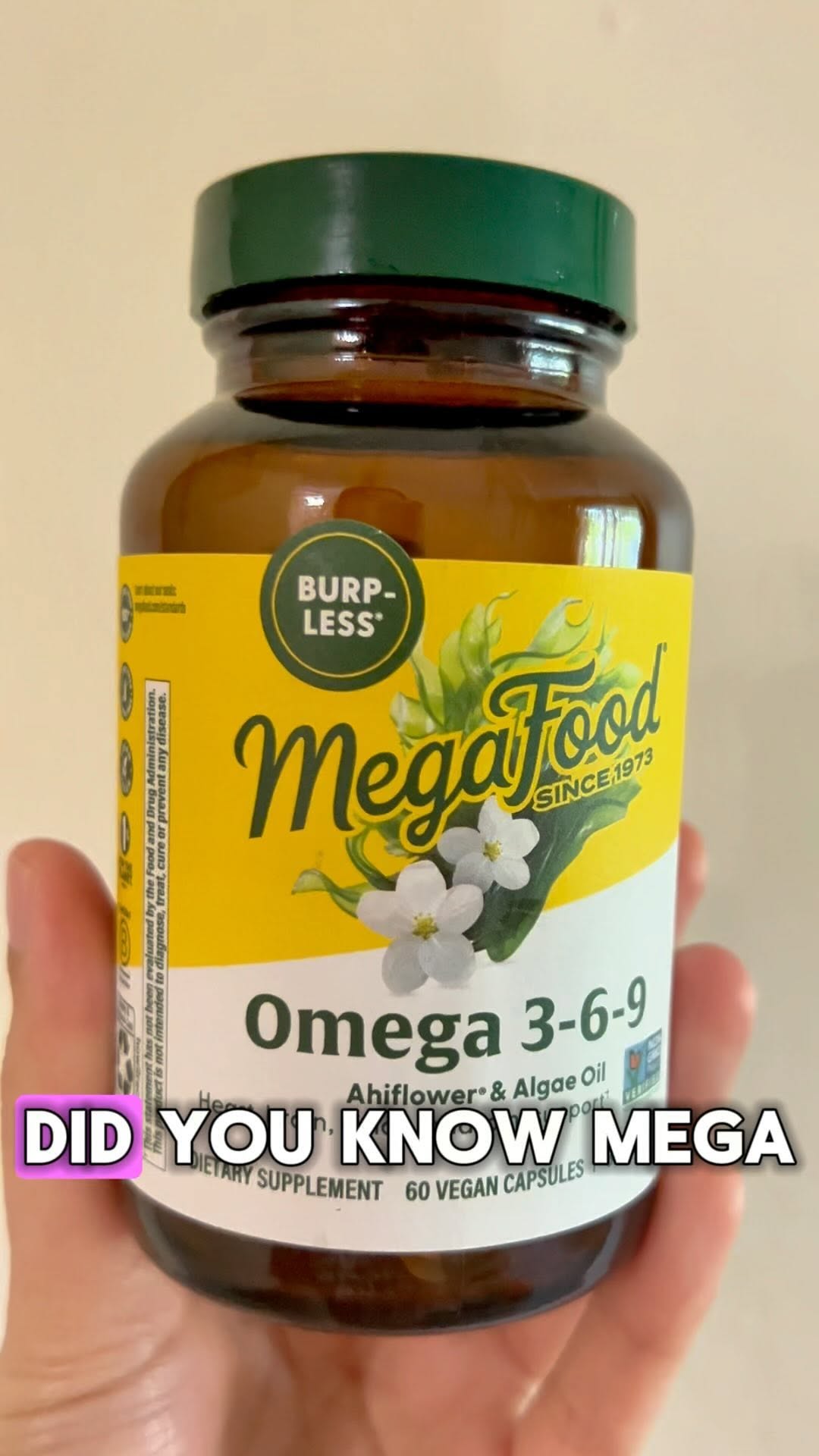 Instagram post by @ra_sha85 for MegaFood. Caption reads: #ad I love @megafood vitamin! And i added more my....