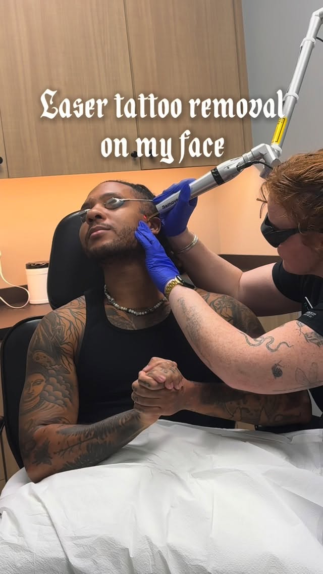 Instagram post by @sadtatts for Removery. Caption reads: This is why you always listen to your artist.....