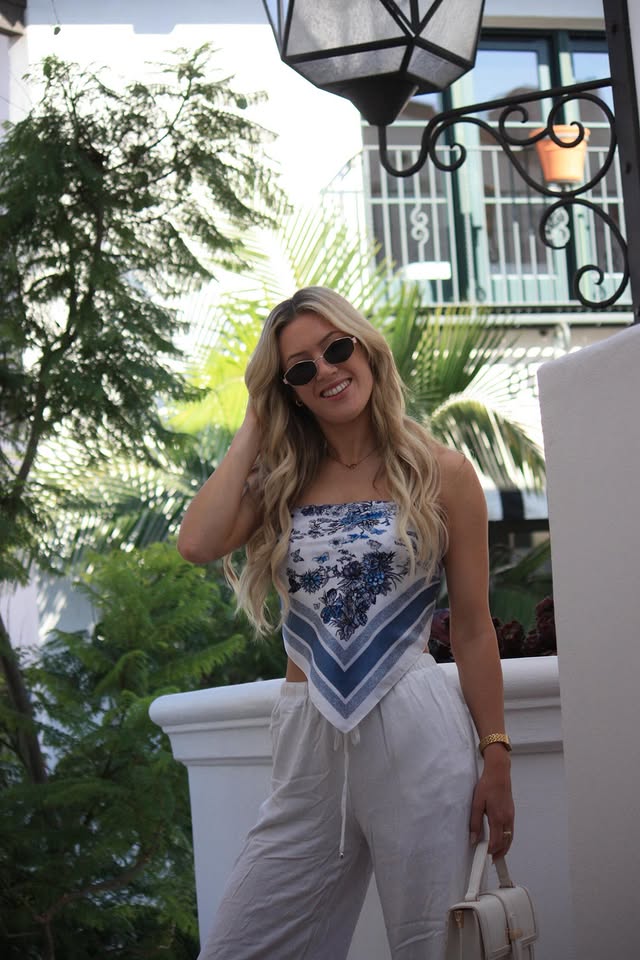 Instagram post by @megan.mcelaney for Revolut. Caption reads: [...] up and juggling my two worlds 🤍 Join....