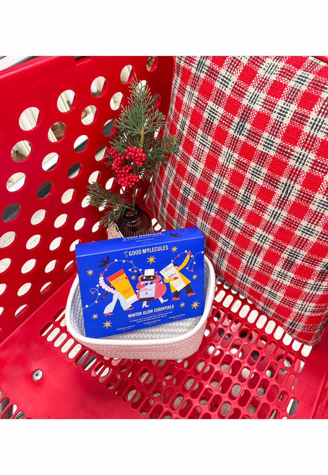 TikTok post by @targettakesmypaycheck for Good Molecules. Caption reads: (#AD)If you're looking for the perfect gift for....