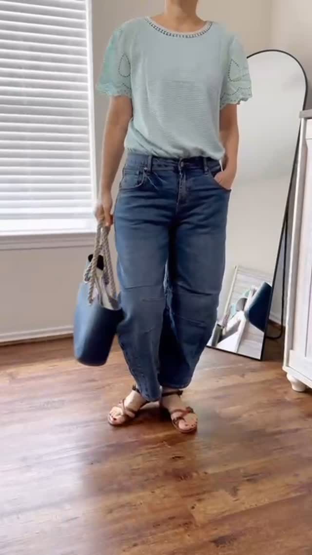 Instagram post by @americanevileye for Shewin. Caption reads: ✨ you’ve ever ripped off your jeans the second you....