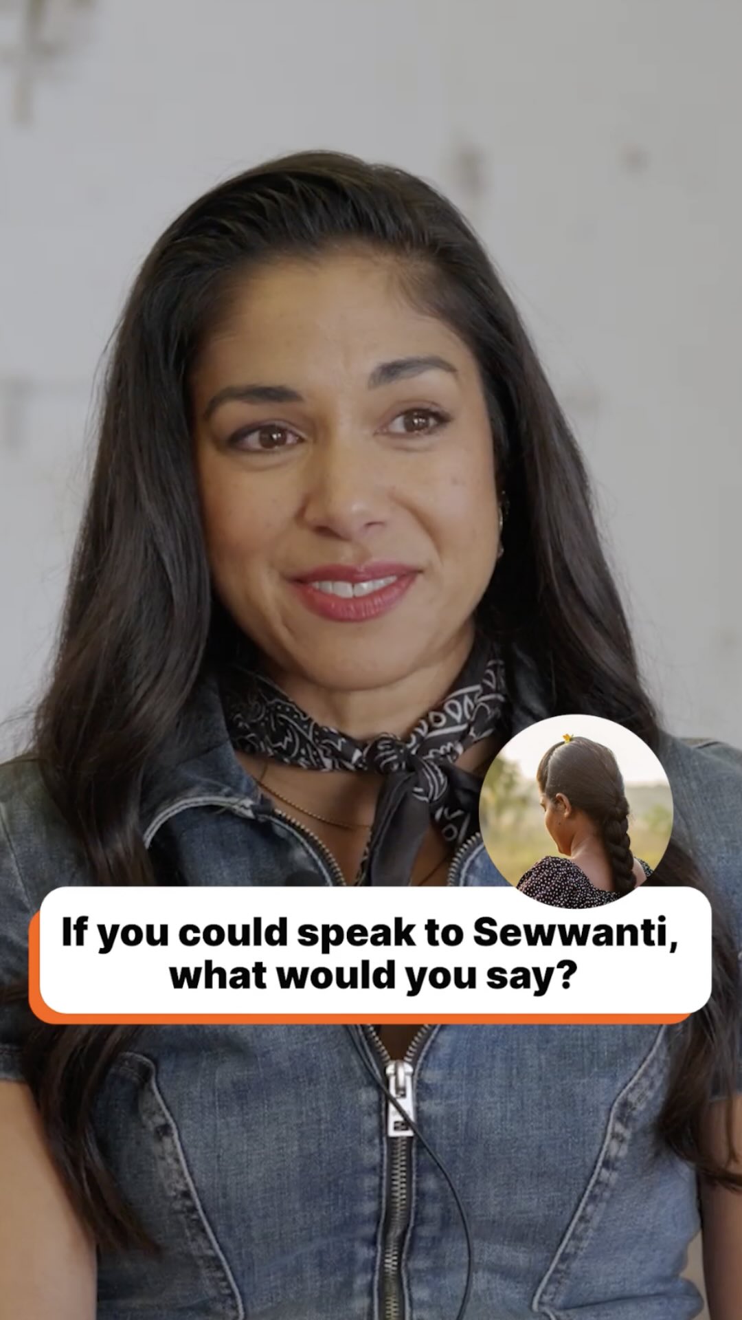 Instagram post by @__sarahroberts__ for World Vision. Caption reads: You deserve safety, you deserve respect. This is....