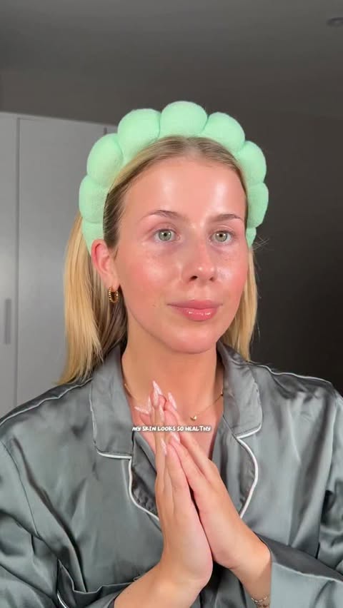 Instagram post by @romymorris.x for Bioré. Caption reads: [...] just spf✨ just look at the glow!!! @bioreuk....