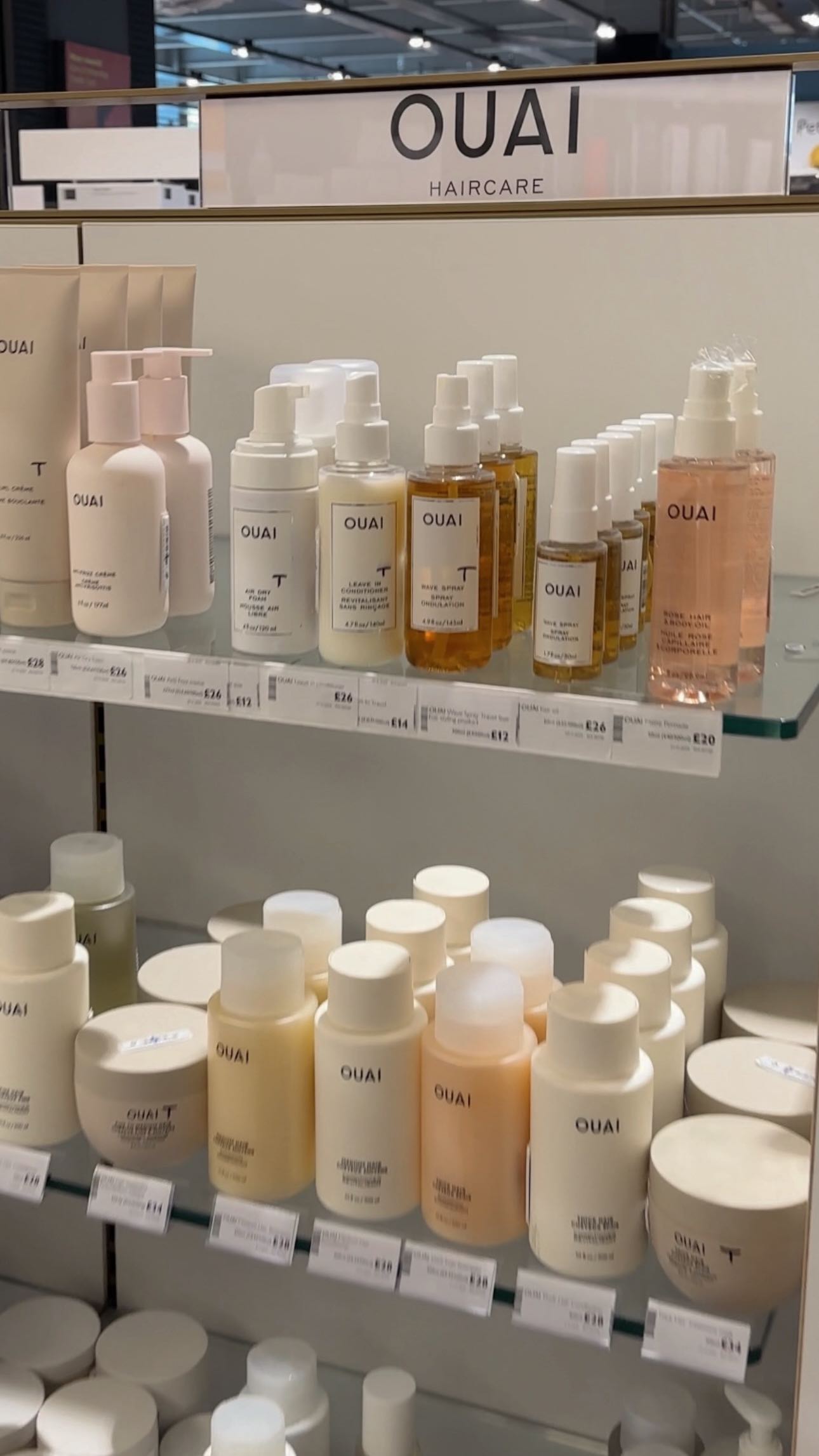 Instagram post by @yhkayla for Westfield London. Caption reads: ✨Taking care of the planet and my wallet feels....