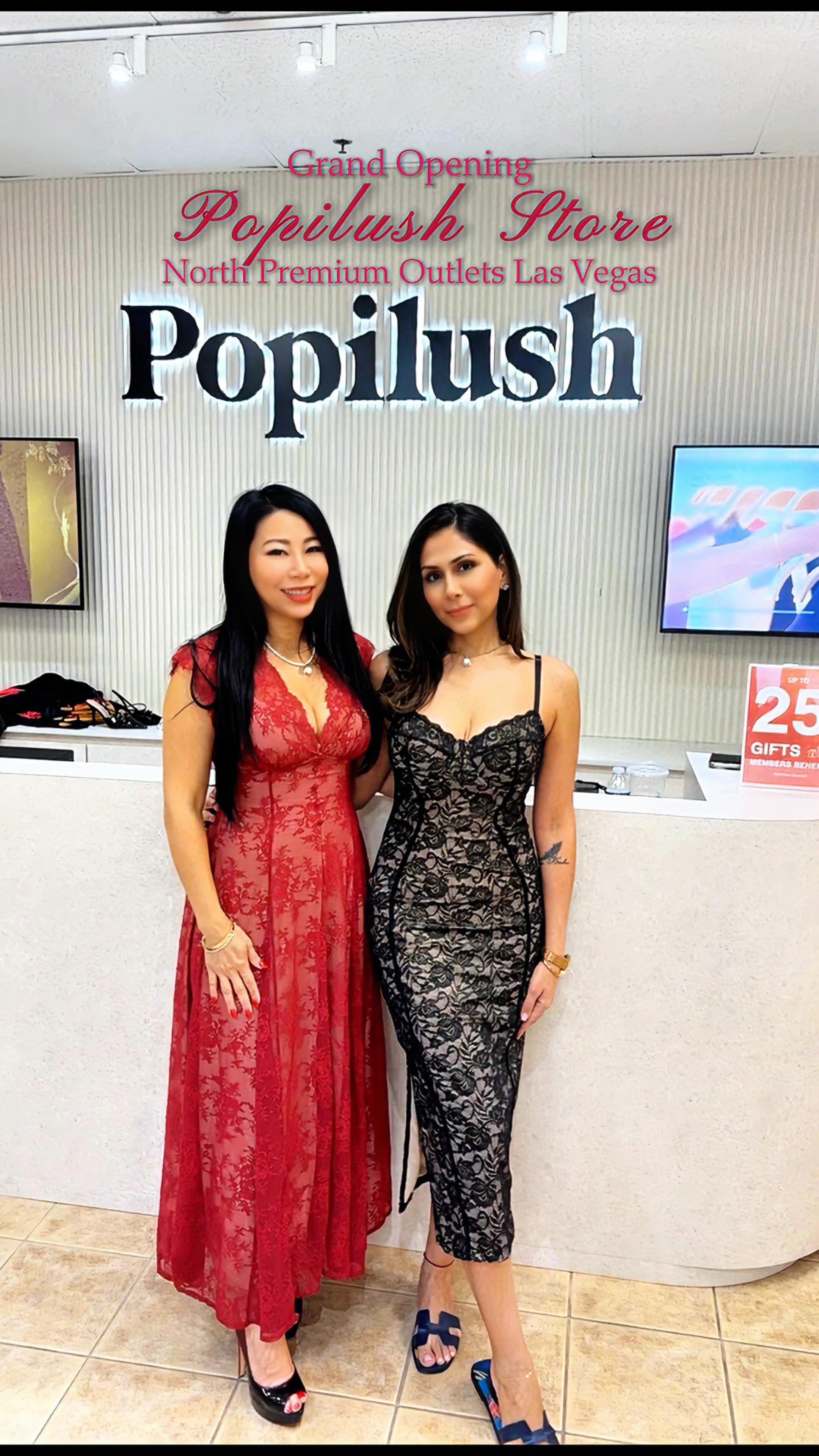Instagram post by @lasvegastips for Popilush. Caption reads: From soft, breathable fabric to a flawless fit —....