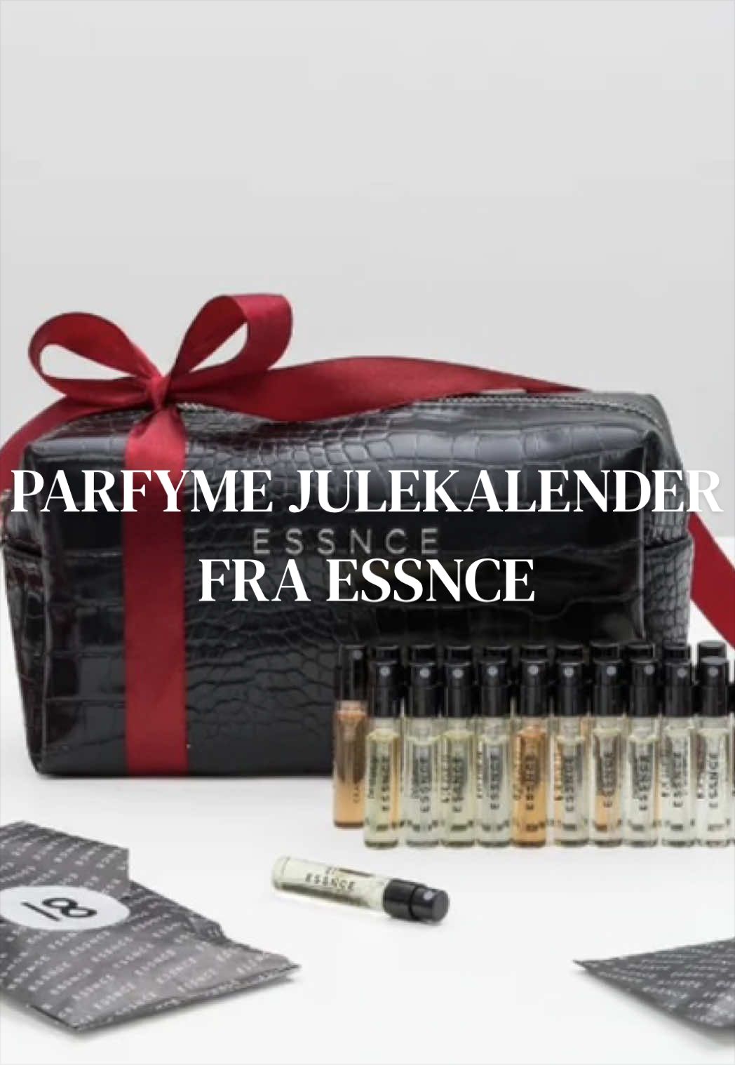 TikTok post by @lillyandrine for ESSNCE. Caption reads: Annonse @ESSNCE ✨Perfekt for parfyme elskere!!😍....