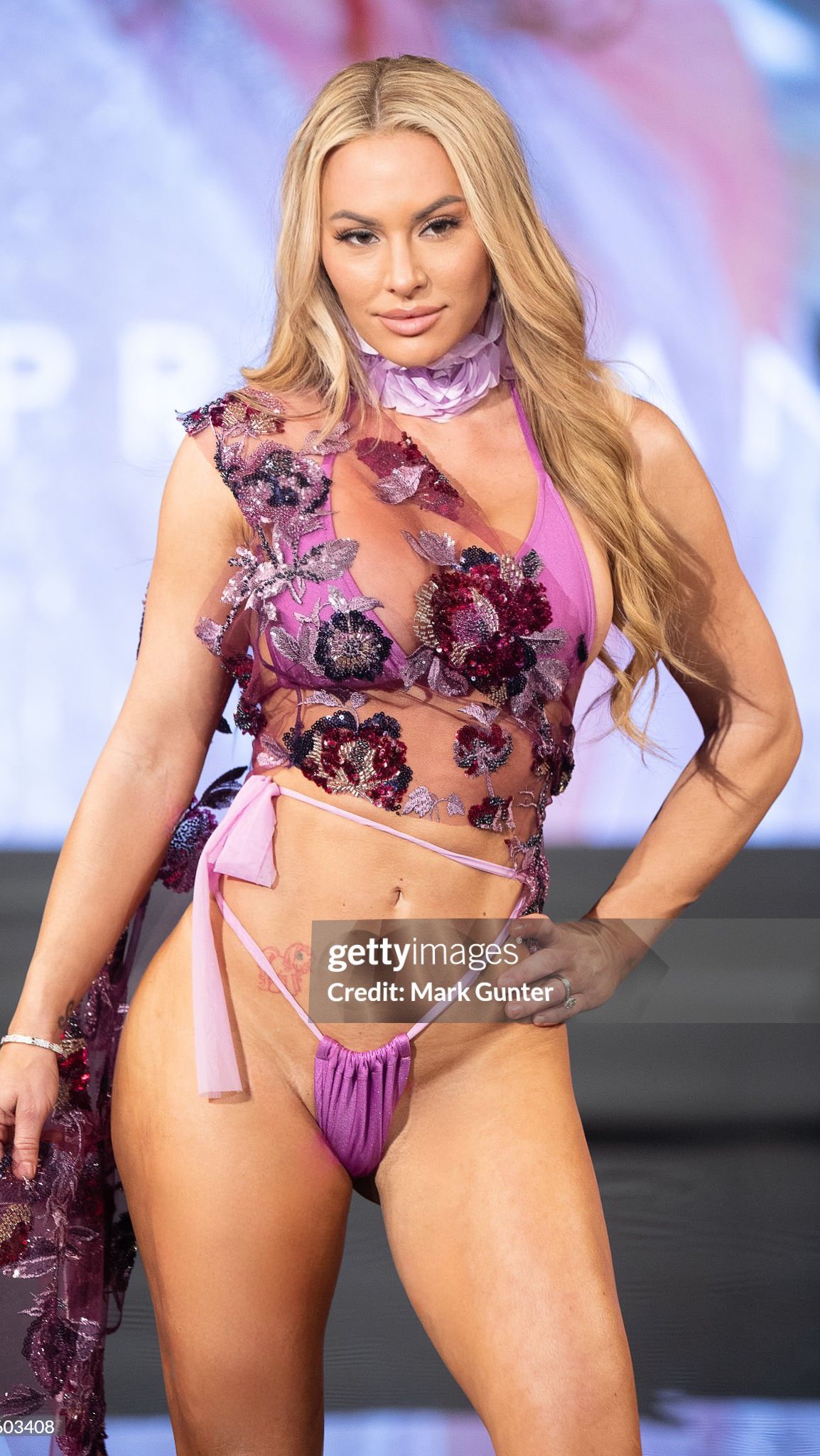 Instagram post by @thankyakindlyshow for smartwater. Caption reads: Walking for @capristan #nyfw2025
🎥 @momentotempus....