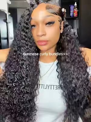 TikTok post by @torrylisettee for Le Beauté. Caption reads: @Lebeaute hair @Lebeautehairstore 💞#lebeautehair....