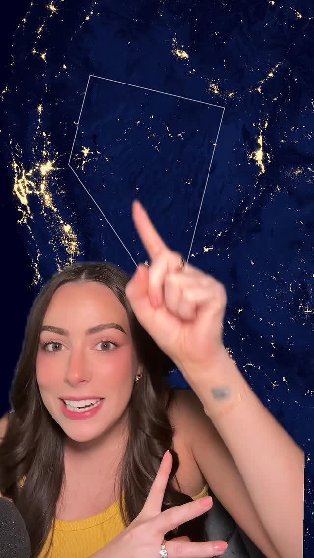 Instagram post by @astro.alexandra for Travel Nevada. Caption reads: Nevada is the most special place to explore our....