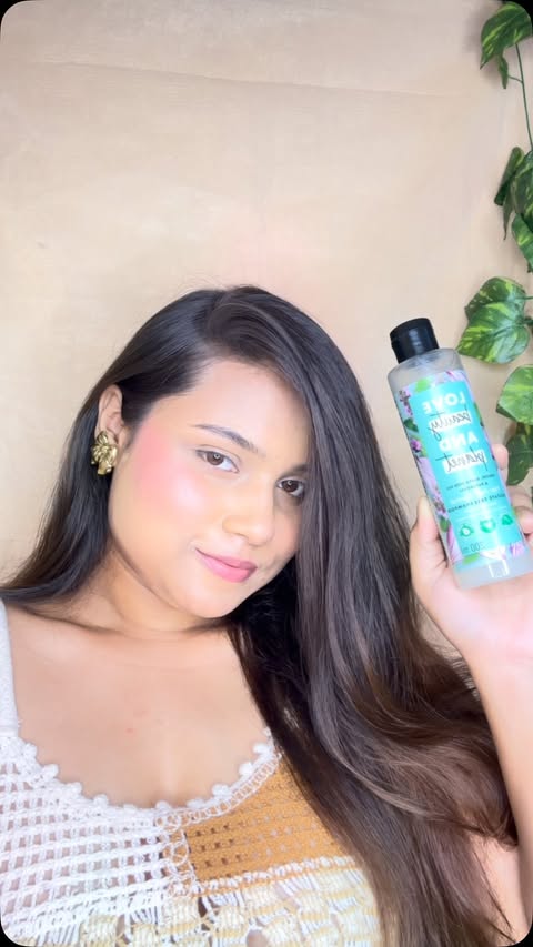Instagram post by @elegance.006 for ThePinkPantherCo. Caption reads: If you are also struggling with hairfall like me,....