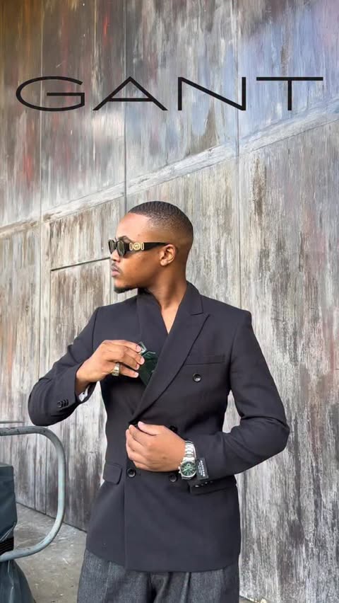 Instagram post by @siya.baku for GANT. Caption reads: [...] meets Effortless & refined style w/ Gant....