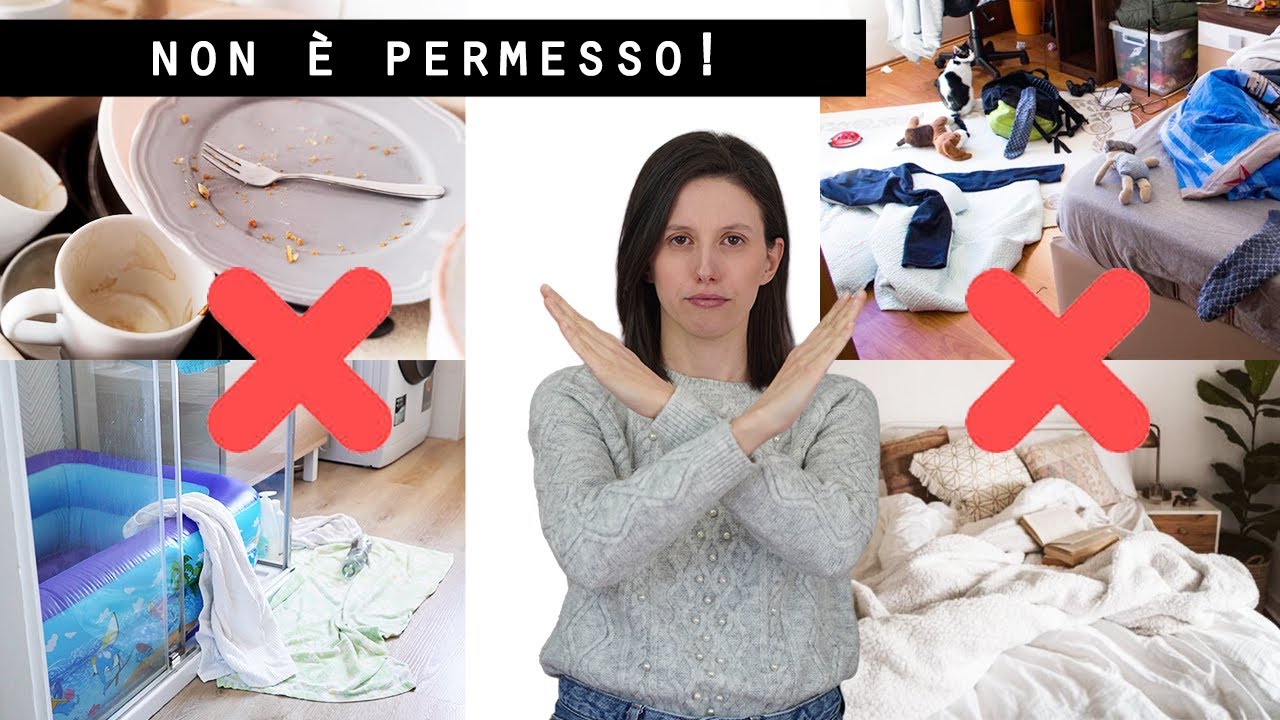 YouTube post by @TatisThings for Dalfilo. Caption reads: The 7 RULES of our HOUSE to ALWAYS keep it TIDY!.