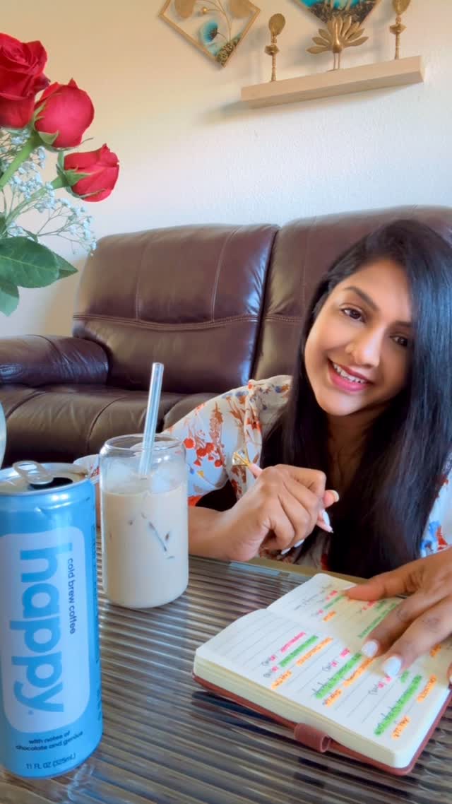 Instagram post by @cherekeerthana for Happy Products. Caption reads: Hey all, its my coffee time, but i dont feel like....