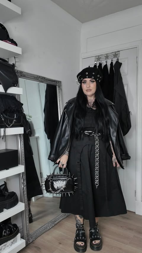Instagram post by @vicki_sinister for Damaged Society. Caption reads: [...] new Damn Tragic collection over at....