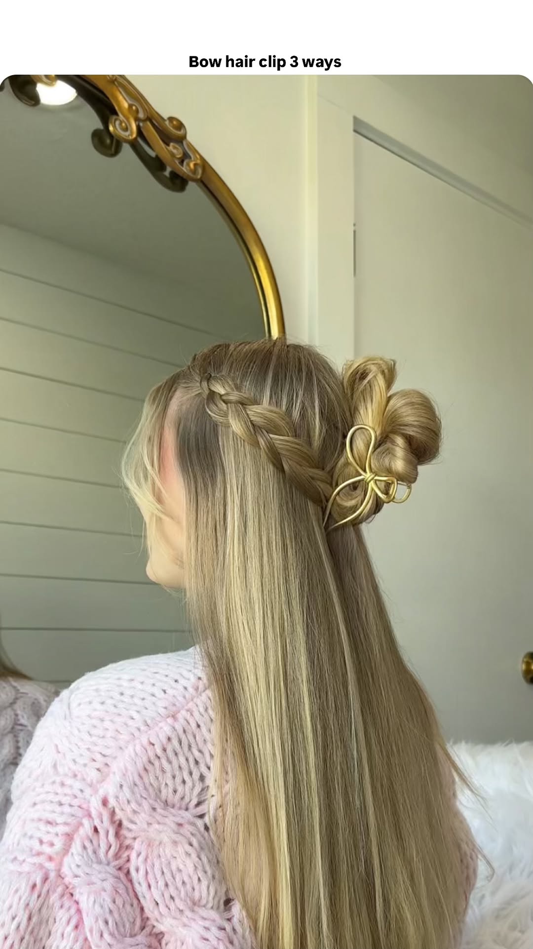 Instagram post by @_morganmaynor_ for The Hair Edit. Caption reads: The perfect gift for the holidays and @thehairedit....