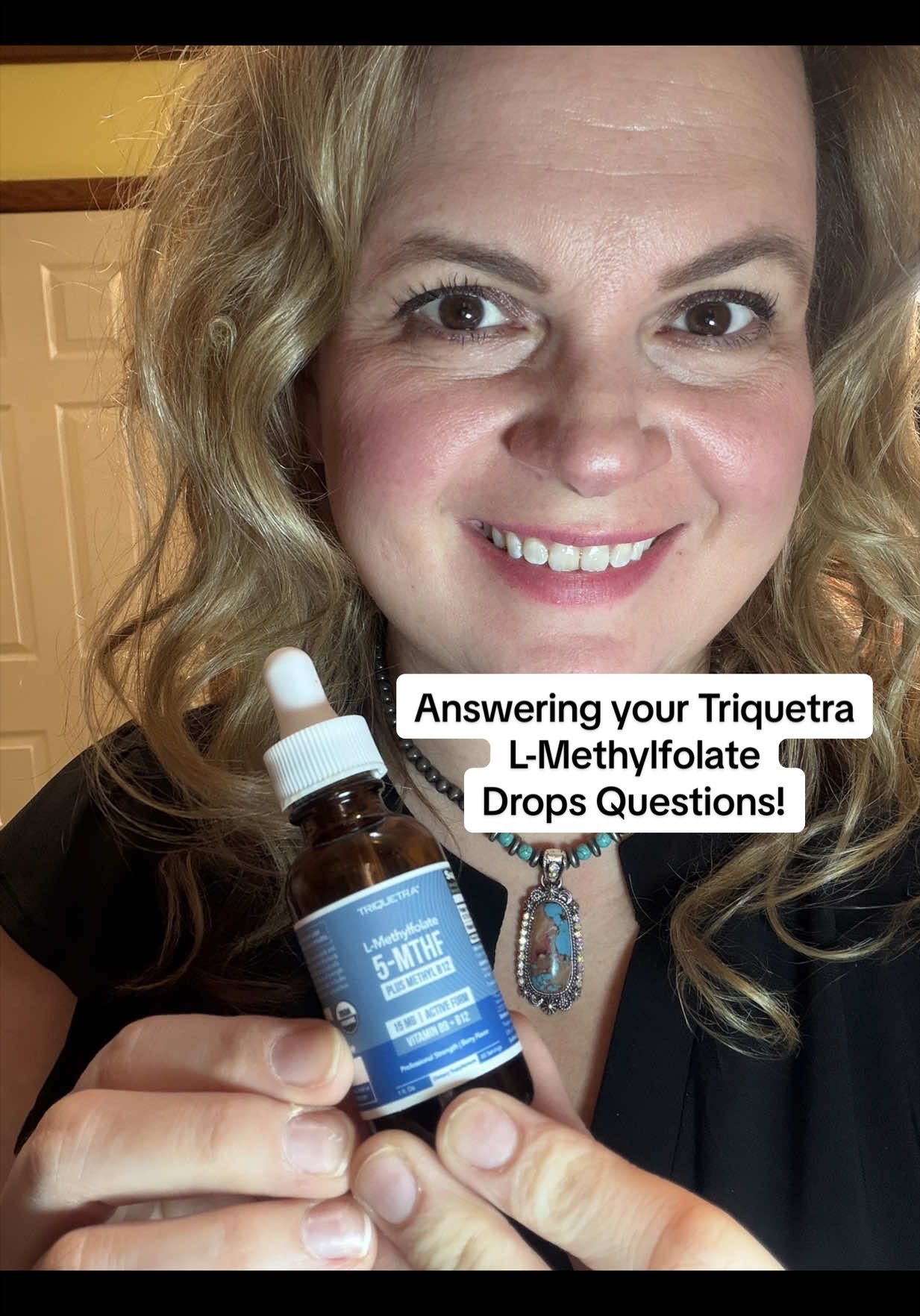 TikTok post by @fromvrwithlove for Triquetra Health. Caption reads: You asked, and I’m here to help! I received great....