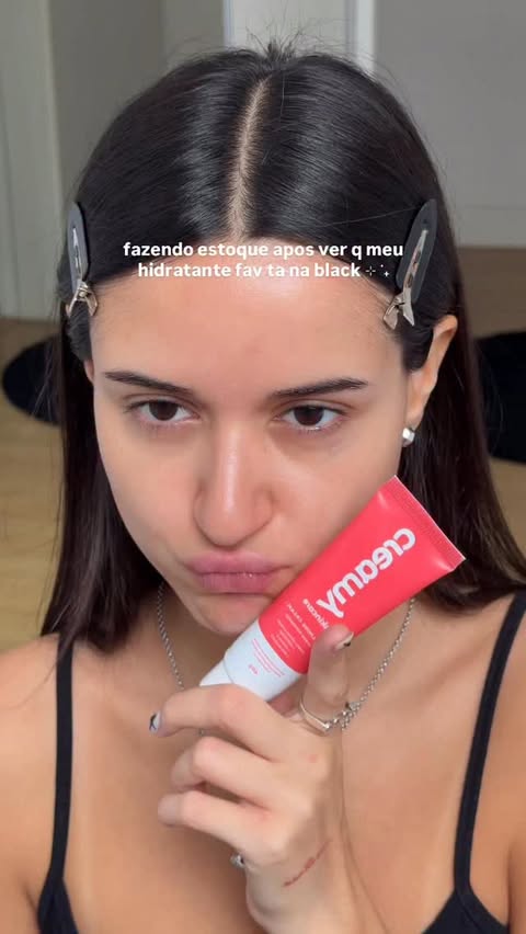 Instagram post by @kairuza for Creamy Skincare. Caption reads: i <3 calming cream @creamyskincare cupom....