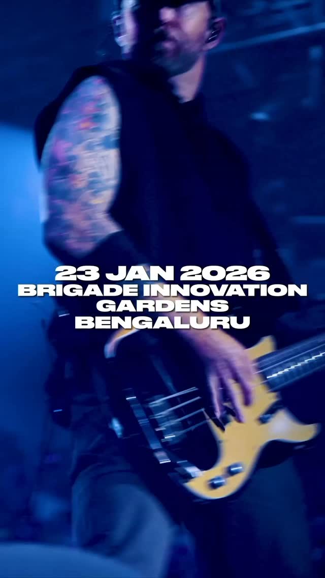 Instagram post by @bookmyshow.live for BookMyShow. Caption reads: Tickets are flying!🔥 Don’t miss Linkin Park’s....