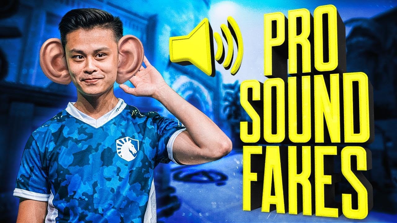 YouTube post by @SkoobyCSGO for Amino Apps. Caption reads: WHEN CS:GO PROS OUTSMART OPPONENTS WITH SOUND!....