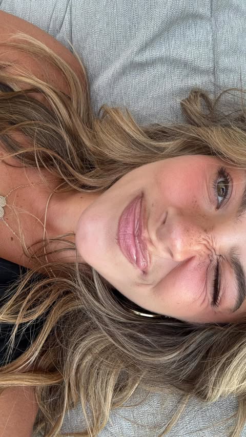 Instagram post by @miaamartinii for Clinique. Caption reads: [...] a post heated pilates revival session....