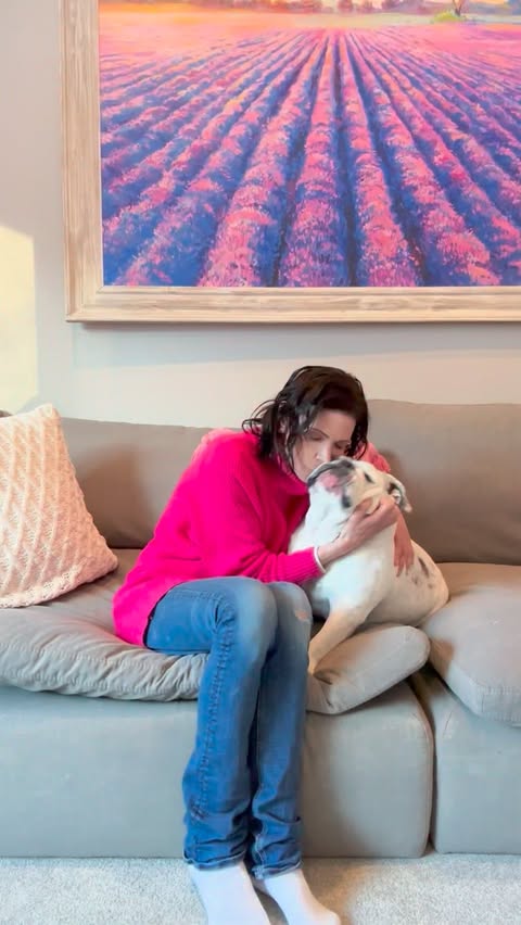 Instagram post by @eggnogthebulldog for Vetnique. Caption reads: [...] like roses.... which is why we use @vetnique....