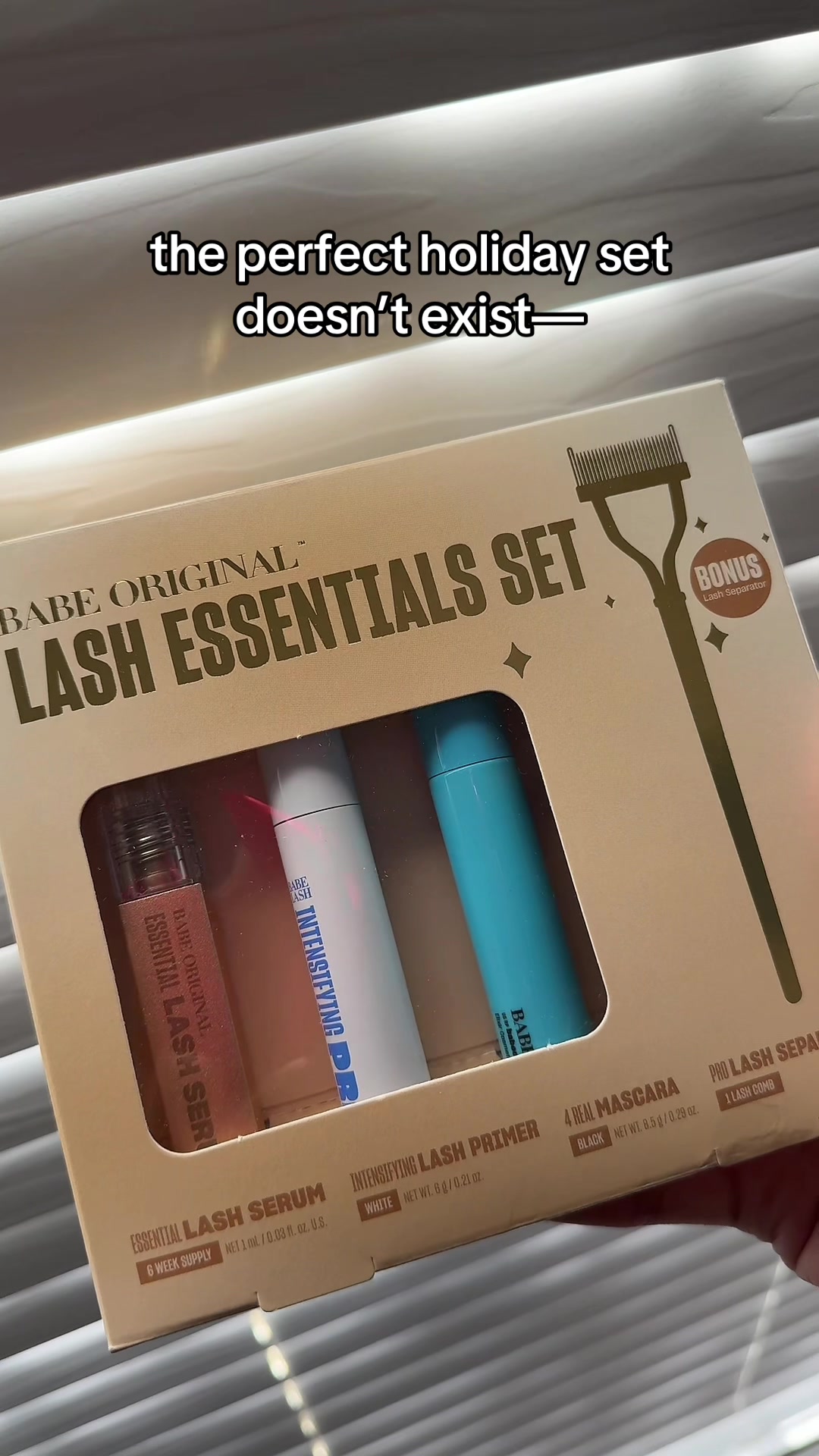 TikTok post by @friendlyyara for Babe Original. Caption reads: basically the perfect gift 🎁 @Babe Original ....