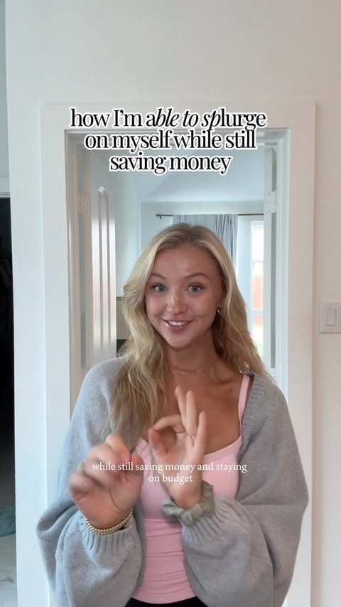 Instagram post by @sydneymichellebenson for Ally. Caption reads: [...] able to save well while still intentionally....