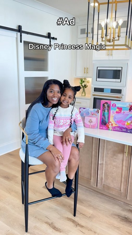 Instagram post by @thesalesfamily_ for Disney Princess. Caption reads: [...] gifted us these incredible....