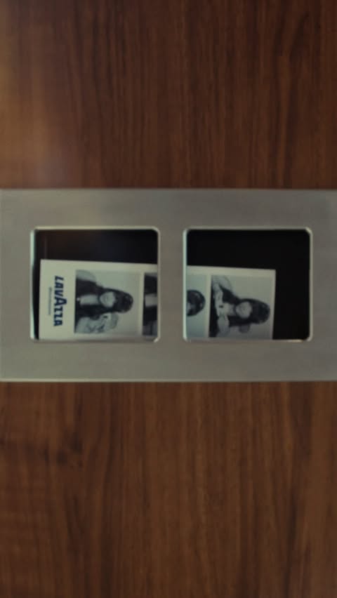 Instagram post by @krystal_bick for Lavazza USA. Caption reads: A week at Art Basel with our leading lady, Krystal....