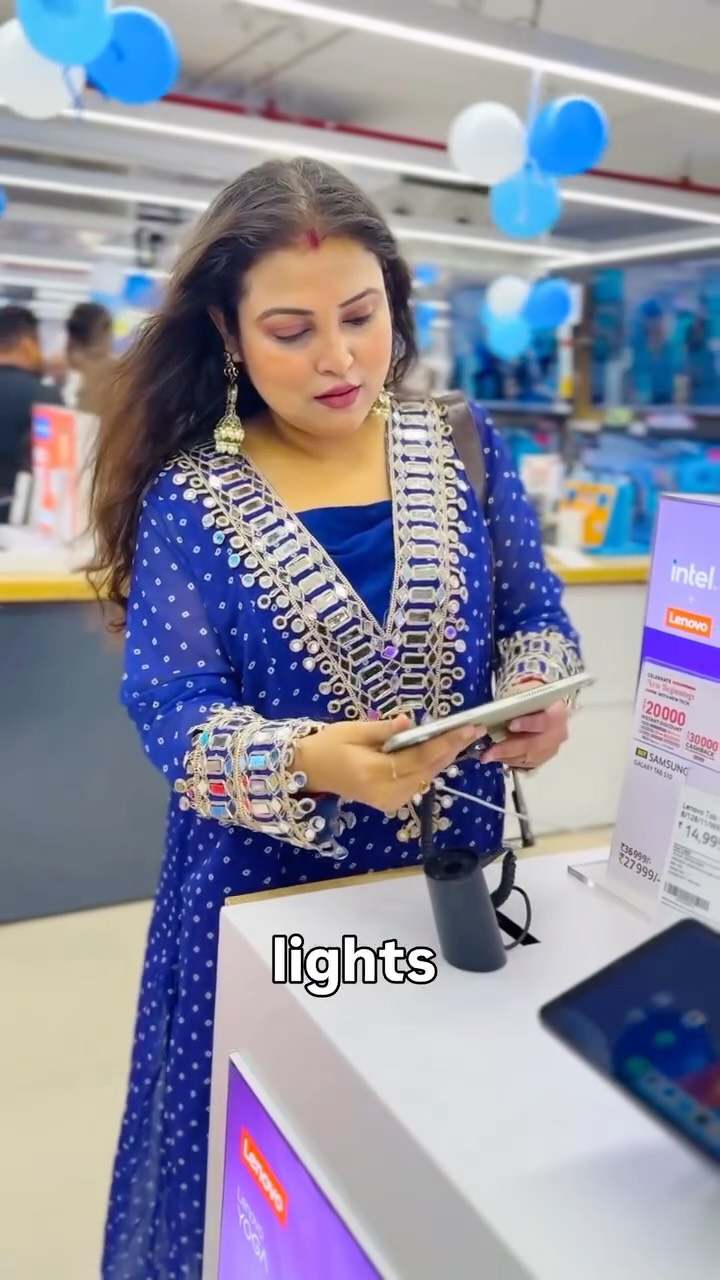 Instagram post by @thevoguishaffair for Reliance Digital. Caption reads: [...] of Electronics!
The brand-new Reliance....