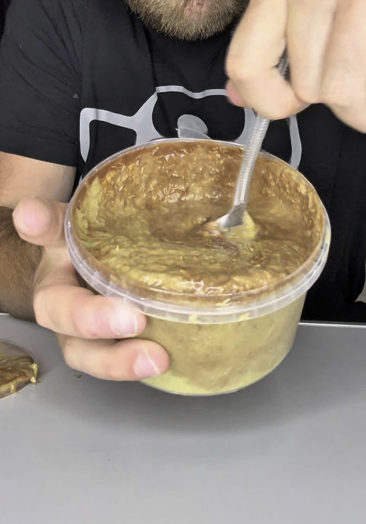 TikTok post by @ryanwindridgemeals for ChamoyGuysUK. Caption reads: Amazing @ChamoyGuysUK Dubai chocolate spread of....