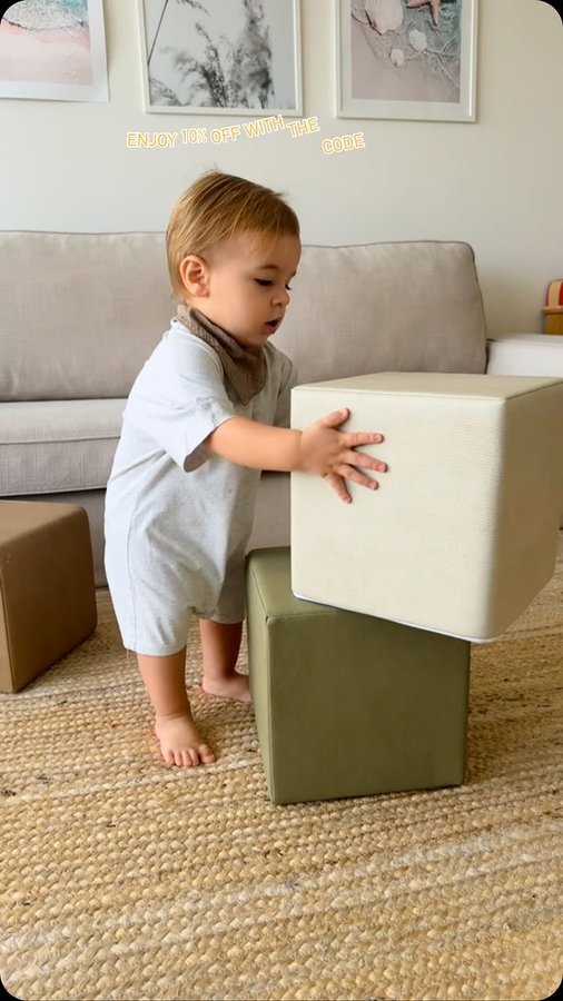 Instagram post by @maeva.aus for Henlee. Caption reads: [...] #kidsplay #kidsactivities #kidsactivity....