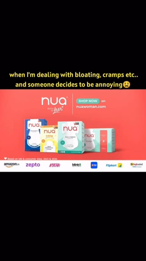 Instagram post by @women.a.story for Nua. Caption reads: [...] the only energy I’m accepting now 😌 #ad....