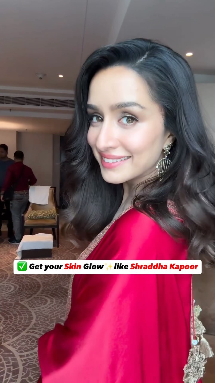 Instagram post by @viratsinghh.08 for The Ayurveda Co.. Caption reads: ✅ Get Glowing Skin Like....