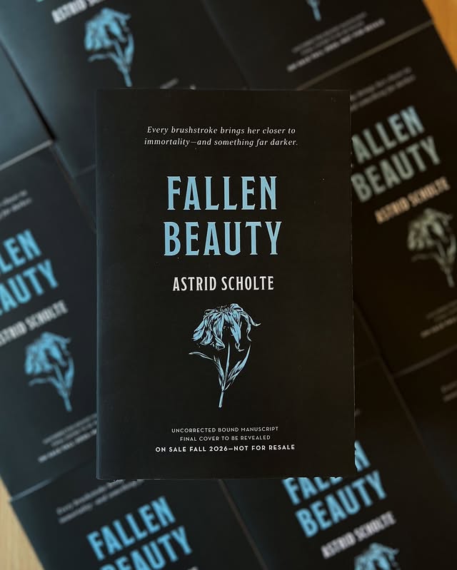 Instagram post by @astridscholte for Wednesday Books. Caption reads: [...] ⁣⁣⁣⁣⁣⁣⁣⁣⁣⁣⁣⁣⁣⁣⁣ 💙 Follow @wednesdaybooks....