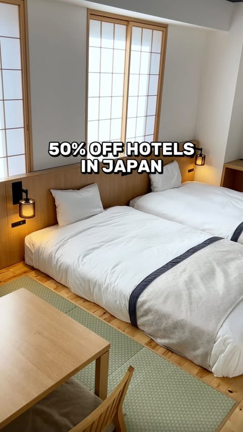 Instagram post by @leanneinjapan for Rakuten. Caption reads: Save big on your Japan hotels during Rakuten....