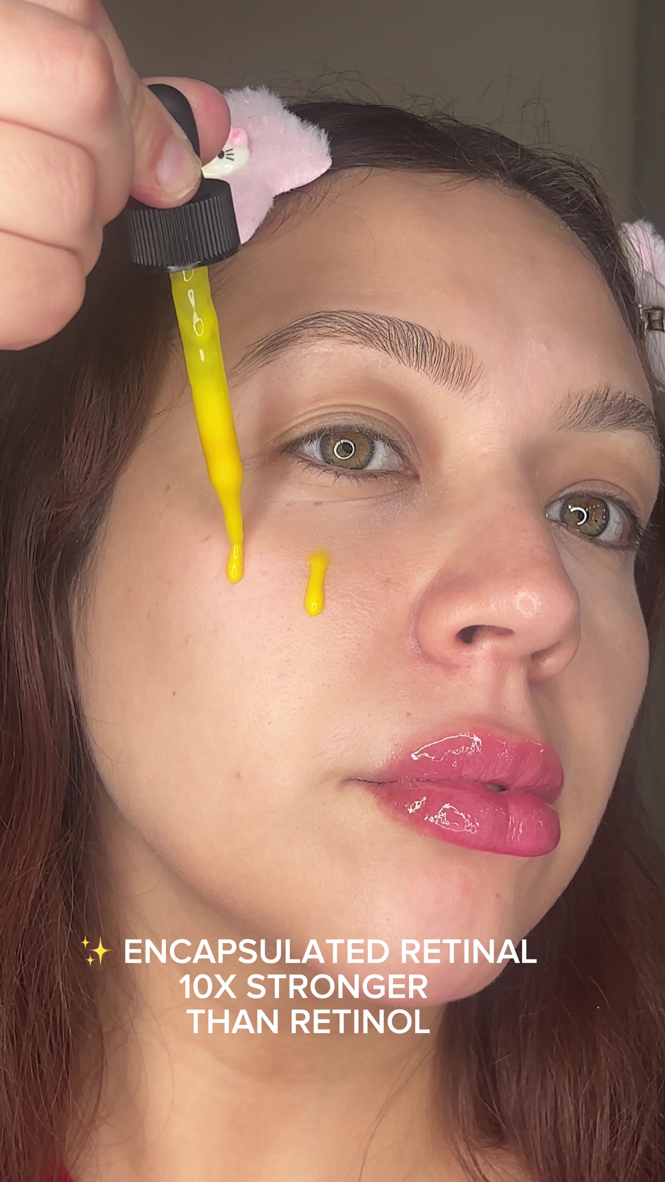 TikTok post by @kayvglambeauty for Maelove. Caption reads: [...] still being gentle on sensitive skin 🙌....