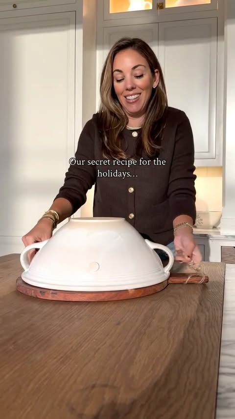 Instagram post by @biancagates for Birdies. Caption reads: Birdies holiday recipe: Start with velvet, add....