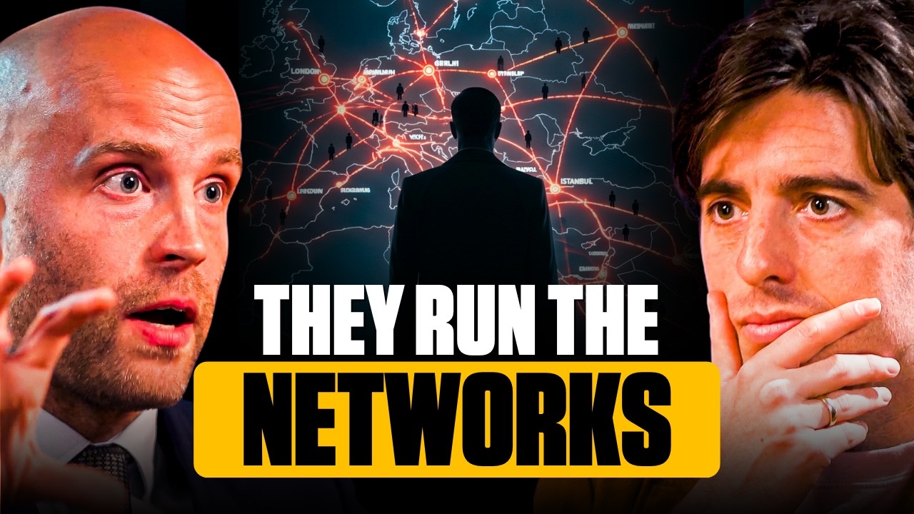 YouTube post by @andrewgoldheretics for Lingopie. Caption reads: Inside The Illegal Human Supply Chain.