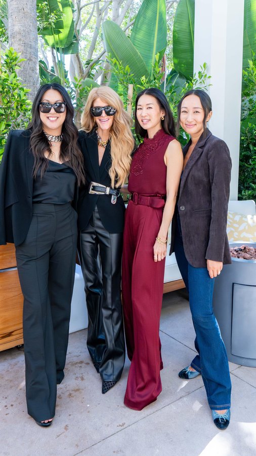 Instagram post by @dailykongfidence for Elie Tahari. Caption reads: Celebrated @elietahari’s 50th anniversary with....