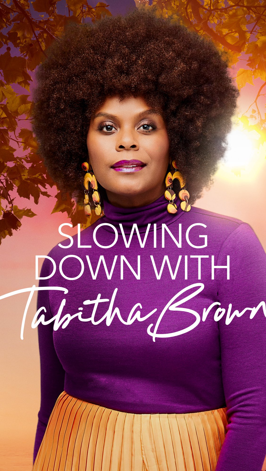 Instagram post by @iamtabithabrown for Calm. Caption reads: Keep @calm and let’s relax and slow down....