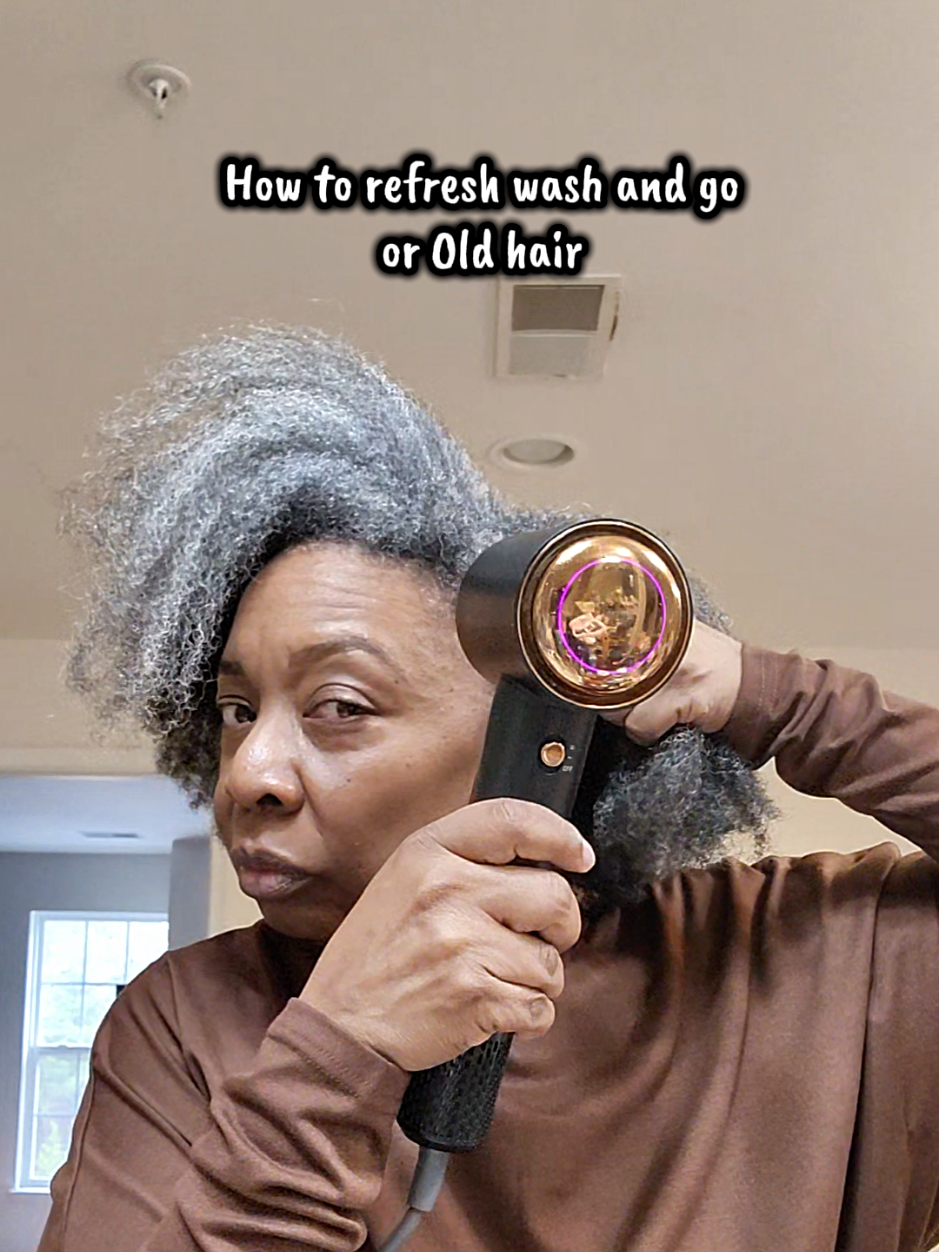 TikTok post by @akaace97 for Tideway. Caption reads: [...] #washngo #oldhair #refresholdhair @Tideway.