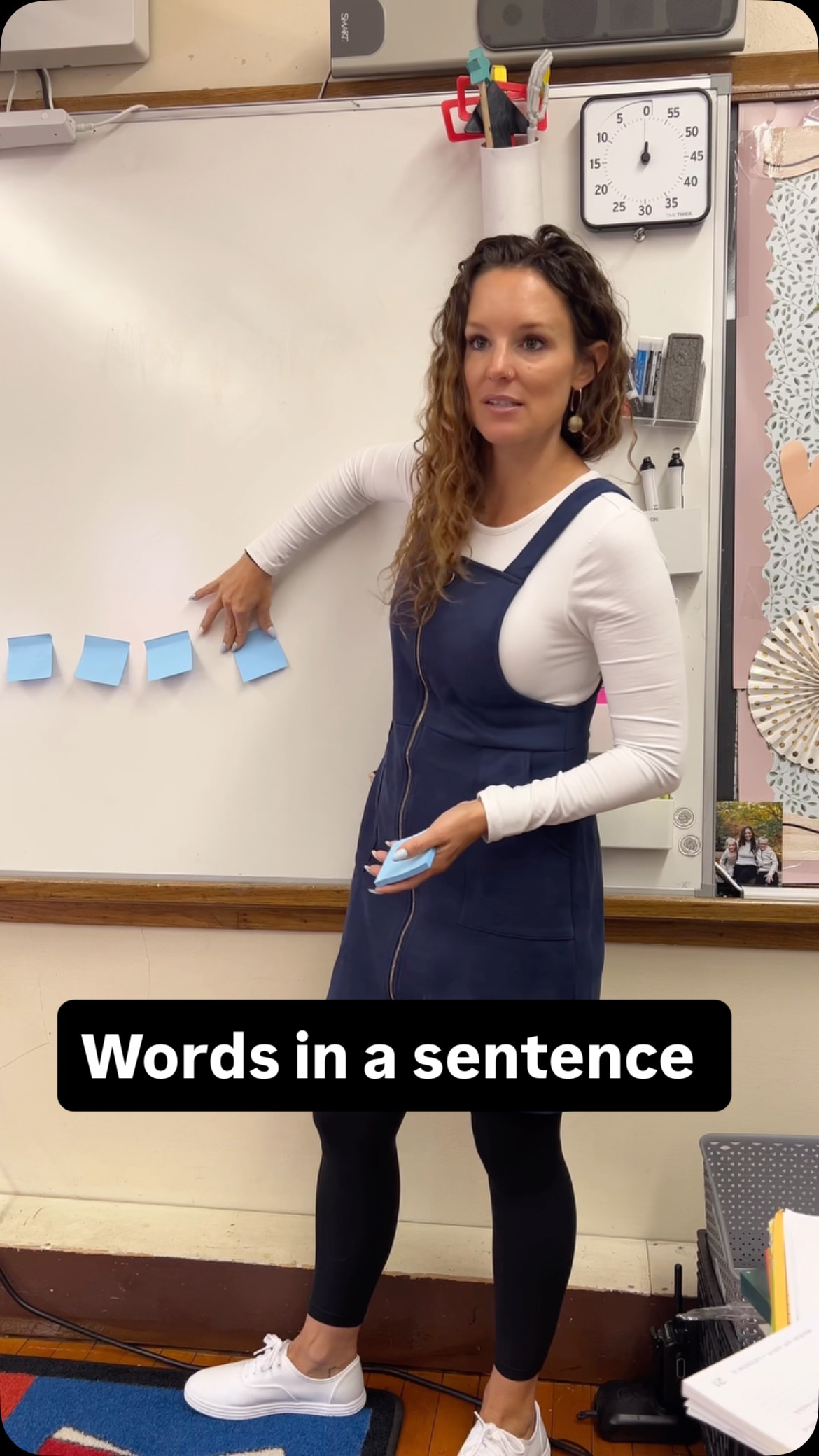 Instagram post by @mrstessierkindergarten for Post-it. Caption reads: 📢Shout out to the real MVP @postit for having a....