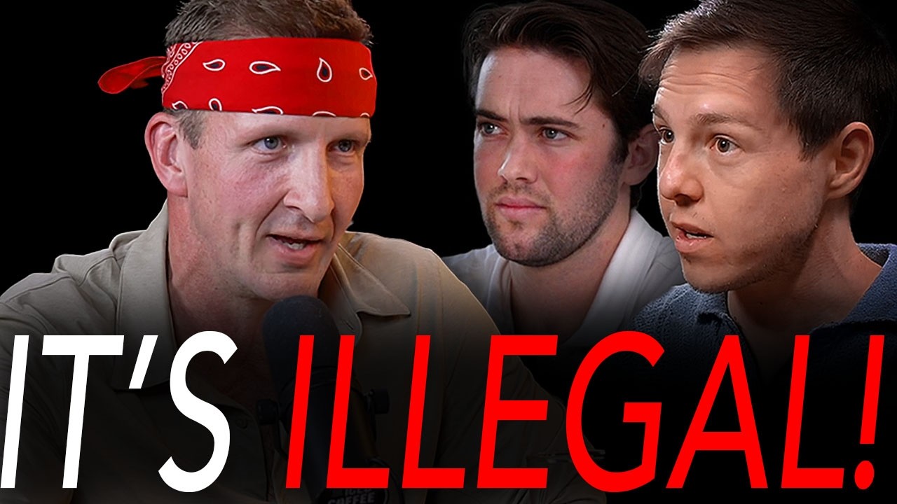 YouTube post by @TheIcedCoffeeHour for Printful. Caption reads: The Food Expert: This Diet Slowly Kills You -....