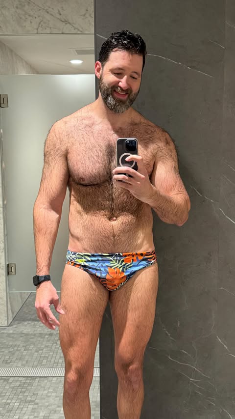 Instagram post by @nebjamin for Speedo USA. Caption reads: Testing which speedo helps me swim fastest. Any....