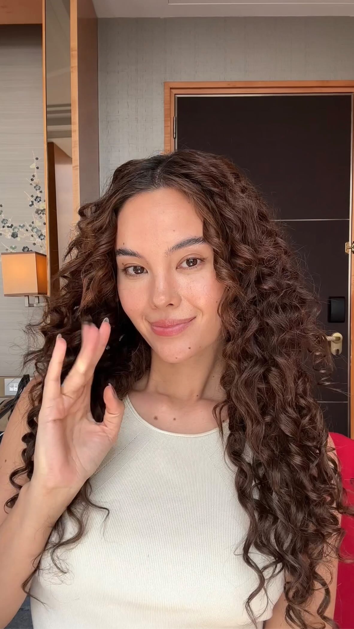 Instagram post by @catriona_gray for Mastercard. Caption reads: Get Glam with Me to see my ultimate music idol!....