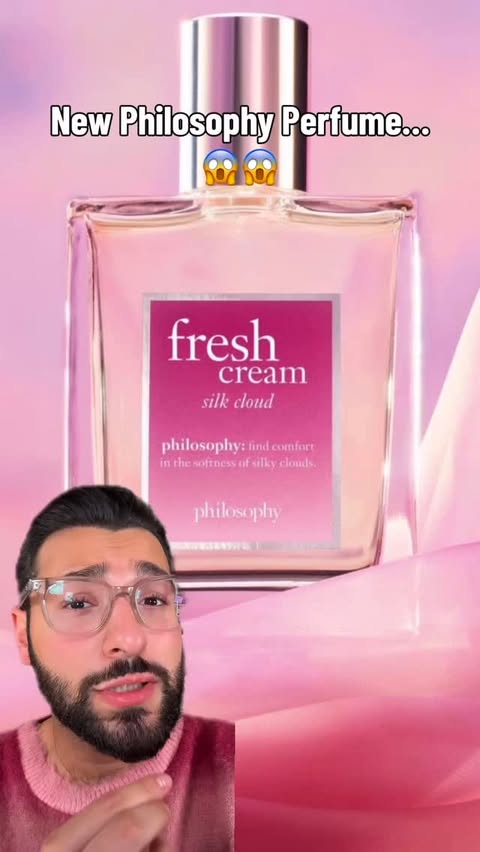 Instagram post by @paulreactss for philosophy. Caption reads: The Fresh Cream family from @lovephilosophy just....