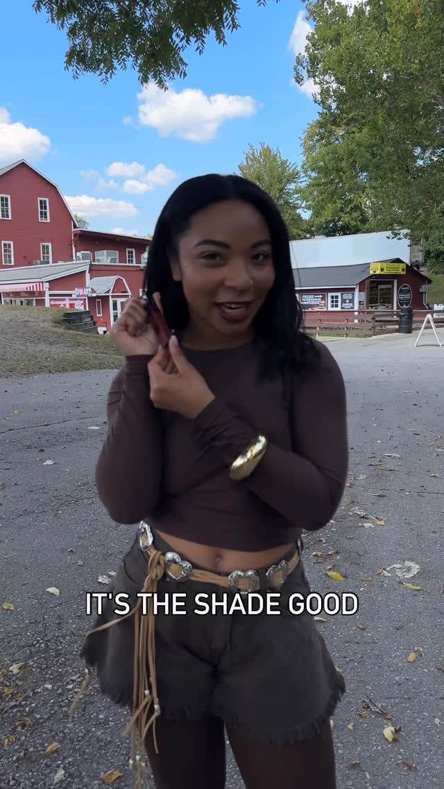 Instagram post by @faaithzebra for The Lip Bar. Caption reads: Proof that good things come in the perfect shade....