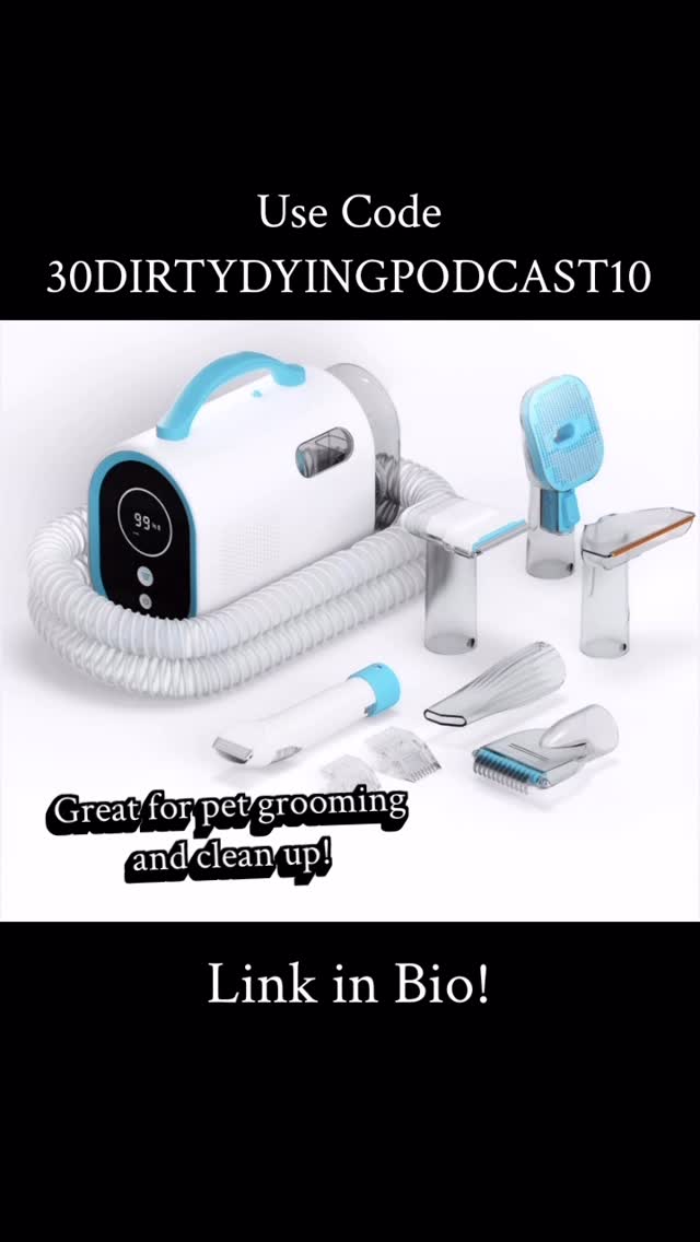 Instagram post by @30dirtyanddying for Uproot Clean. Caption reads: The Cordless Grooming Kit from @uprootclean goes....